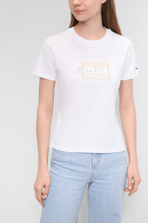 Футболка женская Tommy Jeans XF0XF00807 белая XL