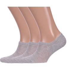 Комплект носков мужских Hobby Line 3-ННМ10 серых 39-44, 3 пары