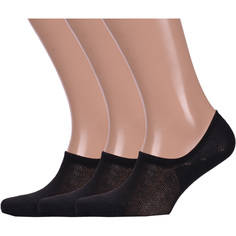 Комплект носков мужских Hobby Line 3-ННМ10 черных 39-44, 3 пары