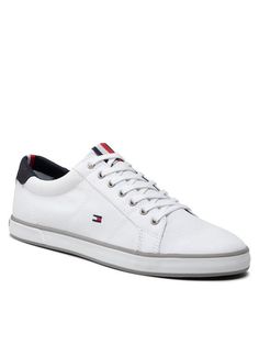 Кеды мужские Tommy Hilfiger Harlow 1D FM0FM00596 белые 46 EU