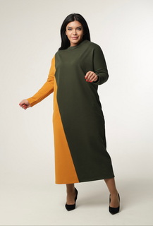 Платье женское Elenatex П-160 разноцветное 58 RU