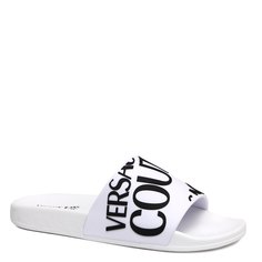 Шлепанцы женские Versace Jeans Couture 75VA3SQ1 белые 35 EU