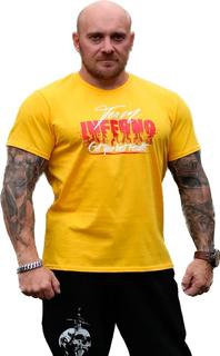 Футболка мужская INFERNO style Ф-001-014 желтая 2XL