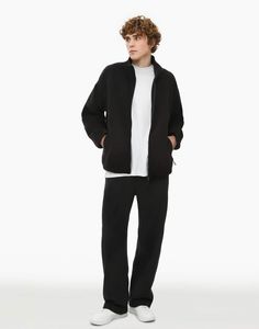 Спортивные брюки мужские Gloria Jeans BAC012185 черные L/182 (50-52)