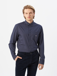 Рубашка мужская Tommy Jeans DM0DM14188C87 синяя, размер XL
