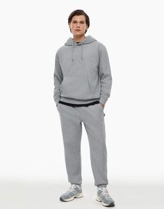 Спортивные брюки мужские Gloria Jeans BAC012174 серые M/182 (48-50)