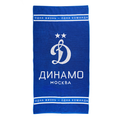 Полотенце ФК Динамо Москва 624 синее