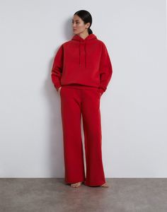 Худи женское Gloria Jeans GAC022899 красное L-XL (48-54)
