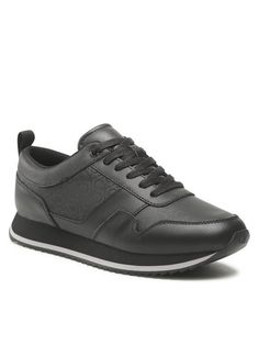 Спортивные кроссовки мужские Calvin Klein HM0HM00997 черные 44 EU
