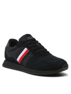 Спортивные кроссовки мужские Tommy Hilfiger FM0FM04699 черные 45 EU