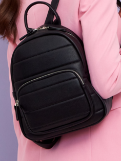 Рюкзак женский 2GO Olivia черный, 27х25х14 см