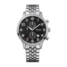 Наручные часы унисекс HUGO BOSS HB1512446 серебристые