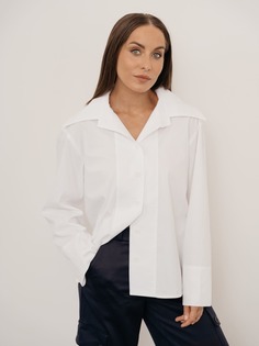 Блуза женская Модный дом Виктории Тишиной Кико белая XL