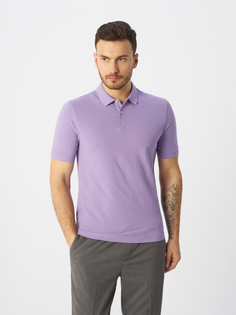 Поло H&M для мужчин, фиолетовый-045, размер S, 816759045