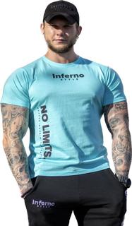 Футболка мужская INFERNO style Ф-001-033-09 бирюзовая 2XL