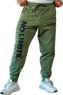 Спортивные брюки мужские INFERNO style Б-001-002-04 хаки M