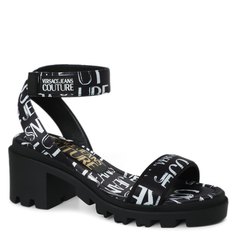 Босоножки женские Versace Jeans Couture 74VA3S89 черные 37 EU
