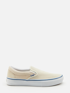 Слипоны мужские Vans VN0A5FCAACV1 бежевые 6.5 US