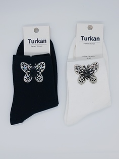 Носки женский Turkan SP392 белый; черный 36-41
