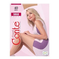 Колготки женские Conte Elegant бежевые 4