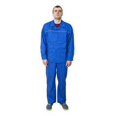 Костюм рабочий мужской BVR RGEN-4850-170176KD синий 48-50 RU