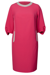 Платье женское Mila Bezgerts 2517АП розовое 48 RU