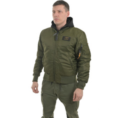 Куртка мужская Nord Denali Denali Pilot Hooded зеленая 2XL
