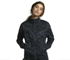 Толстовка женская Nike Track Jacket Jacquard синяя XS
