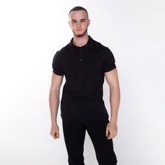 Футболка мужская NoBrand 9694239 черная 50 RU