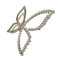 Заколка-краб женская WASABI JEWELL WSB0000762 золотистая