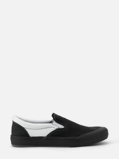 Слипоны мужские Vans VN0A5HEY39M1 black-white 8.5 US