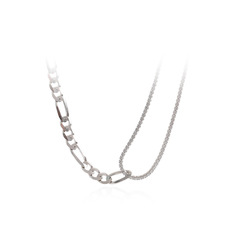 Ожерелье из бижутерного сплава 33 см WASABI JEWELL WSB0000276, стразы