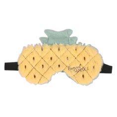 Маска для сна Tropical senses, желтая No Brand
