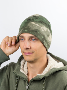 Шапка бини унисекс UNGAI НИКА мох, р.56-58