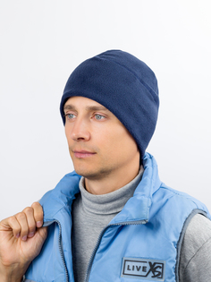 Шапка бини унисекс UNGAI НИКА темно-синяя, р.56-58