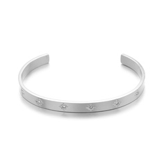 Браслет для женщин, CB0330098S, серый Connie.Steel