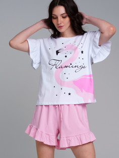 Пижама женская PlayToday 32326015 белая XL