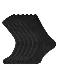 Комплект носков мужских oodji 7B263001T6 черных 44-47