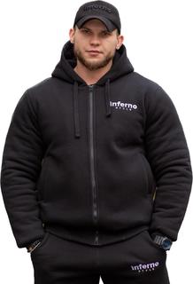 Толстовка мужская INFERNO style Т-003 черная L
