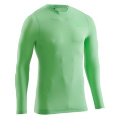 CEP ULTRALIGHT LONG SLEEVE RUN SHIRT Футболка беговая с длинным рукавом Зеленый S