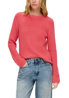 Пуловер женский QS by s.Oliver 50.2.51.17.170.2134837*4300*XL розовый, размер XL