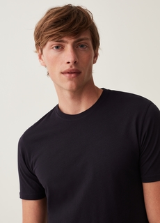 Футболка OVS для мужчин, синяя, размер XL, 1811786