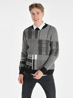 Джемпер мужской COLINS CL1065744 черный XL