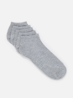Носки Cotton & Quality мужские, светло-серые, меланж, размер 40-43, 51001Т5, 5 пар