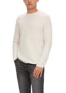 Пуловер мужской QS by s.Oliver 50.3.51.17.170.2134570*03W0*XL белый, размер XL