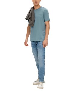 Футболка мужская QS by s.Oliver 50.3.51.12.130.2134876*63L0*XL серая, размер XL