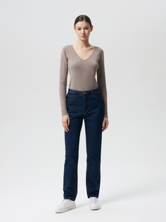 Лонгслив женский C&Jo CJF1250 бежевый M