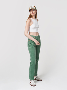Брюки женские Wrangler 112319937 зеленые 27/34