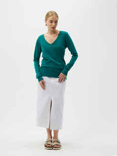 Пуловер женский C&Jo CJF1250 зеленый M