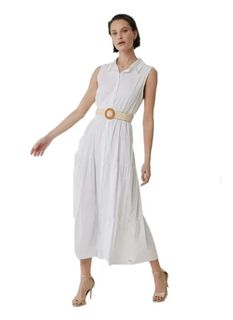 Платье женское MEXX DF0647033W белое XL